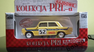 FIAT 125P RAJDOWY Kolekcje PRL U DAFFI 6260012071 Oficjalne