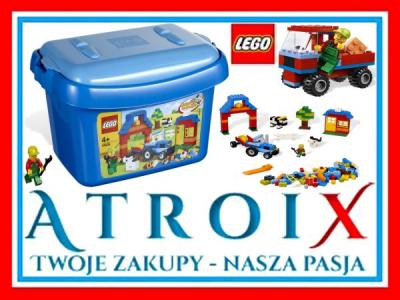 Klocki Lego Zestaw Pude Ko Niebieskie