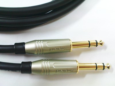 SHELLER STEREO kabel  6.3S/6.3S wtyki AMPHENOL  9m