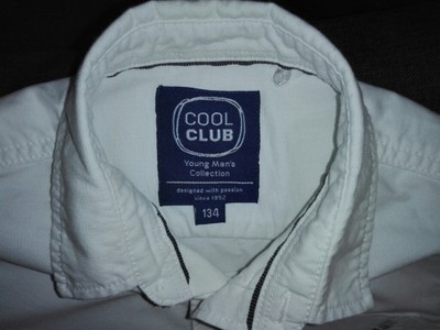 koszula chłopięce cool club roz 134 biała