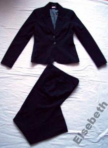 ORSAY elegancki kostium damski żakiet+spodnie 36