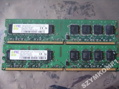 Pamięć DDR2 2GB 667MHz PC5300 AENEON GWARANCJA