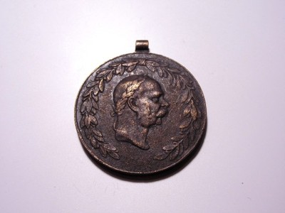 Austro-Węgry Ciekawy medal FORTITUDINI VIRTUTI