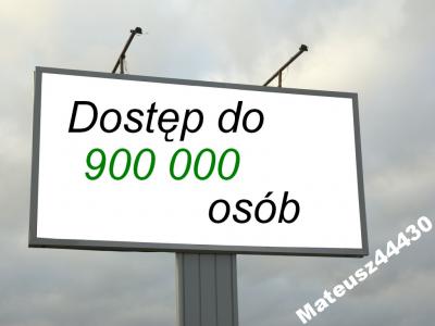 Reklama facebook DOSTEP DO 900 Tyś osob