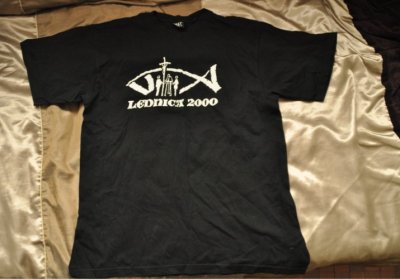 Lednica 2000 koszulka T-shirt czarny - 6098452670 - oficjalne archiwum  Allegro