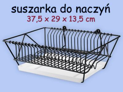 IKEA FINTORP Suszarka Do Naczyń Na Szynę, Czarna - 3689057322 - oficjalne  archiwum Allegro