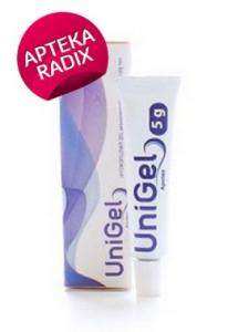 UniGel Apotex żel 5 g Blizny Gojenie ran