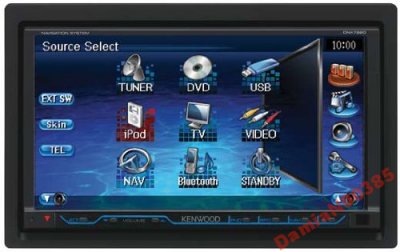 KENWOOD DNX7200 GPS 2016 DOTYK USB DVD - - archiwum
