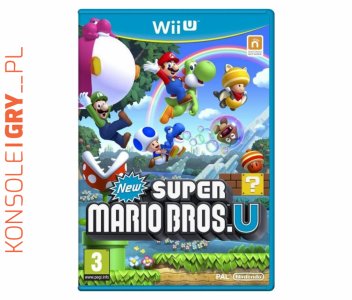 New Super Mario Bros. U WII U NOWA w24H FOLIA WAWA