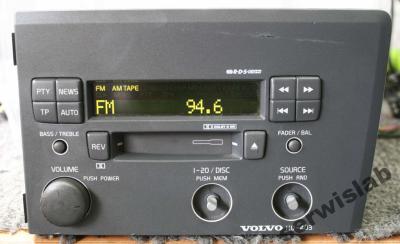 ORYGINALNE radio Volvo S60 V70 S80 HU-403 - 5665616620 - oficjalne archiwum  Allegro