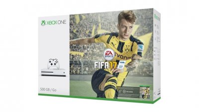 GRA FIFA17 + KONSOLA XBOX ONE S 500 GB +2XPAD+LIVE