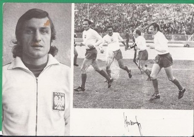 piłka nożna 1974 Zygmunt Maszczyk Klub Kolekcjoner