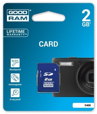 GOODRAM 2GB karta SD 2 GB 17/6 MB/s TANIA WYSYŁKA!