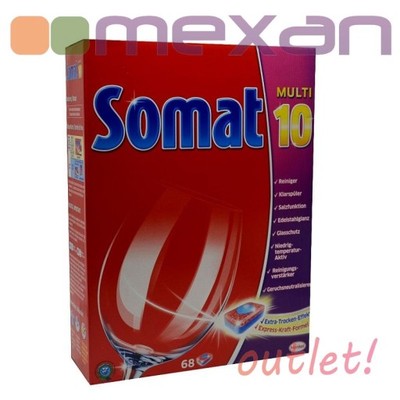 Somat Multi 10 Tabletki Do Zmywarki 68 Szt.