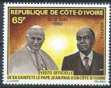Wybrzeże Kości Słoniowej - Jan Paweł II