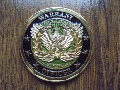 COIN UNITED STATES ARMY WARRANT OFFICER !!!