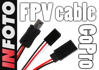 Przewód kabel FPV do GoPro HERO3 3+ z zasilaniem