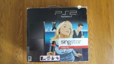 PS2 Sing Star Polskie Hity 3 mic 3 gry 2 pady