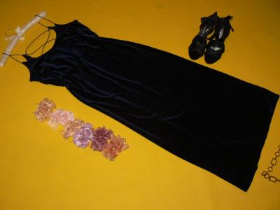 42 Granatowa sukienka  DEBENHAMS RABAT -50%