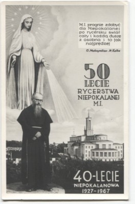 Niepokalanów, 50lecie Rycerstwa Niepok. M.I.1967r.