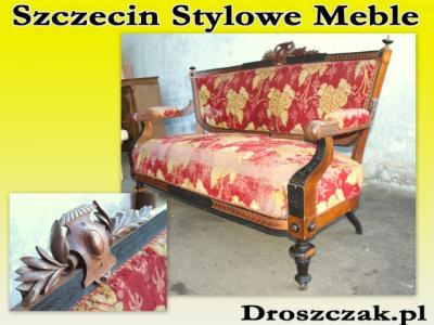 Sz-n Elegancka zdobiona sofa #2894