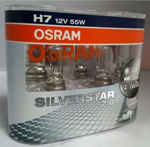 OSRAM żarówki H7 55W SILVERSTAR 2.0 FIAT MULTIPLA