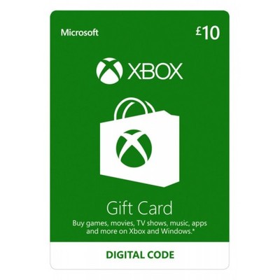 Xbox Live gift 10 GBP funt brytyjski KEYSENDER24/7