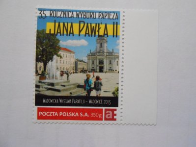 Znaczek pocztowy Jan Paweł II