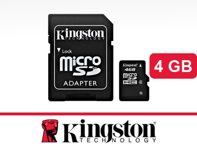 Karta Pamięci Kingston microSDHC 4GB