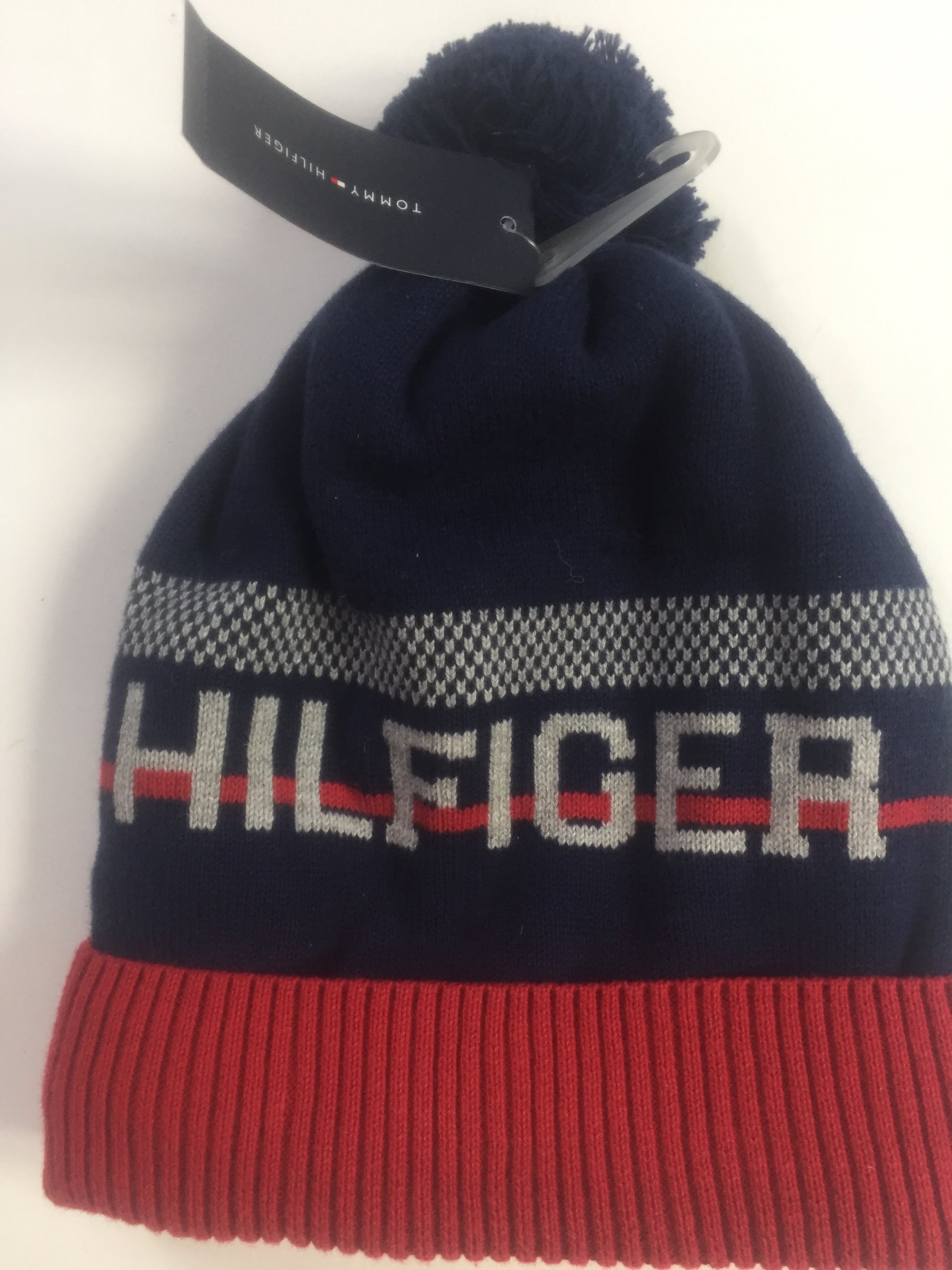 TOMMY HILFIGER czapka na zimę na polarku 4-7 lat - 7058085597 - oficjalne  archiwum Allegro