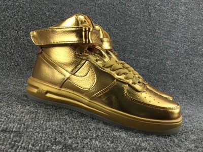 Nike Air Force 1 Zlote Gold Mid 40-45 - 6578659668 - oficjalne archiwum  Allegro