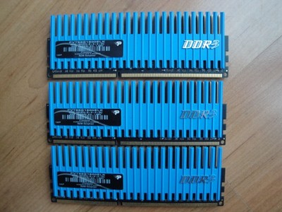 PATRIOT DDR3 3x2GB 1600MHz 2 komplety