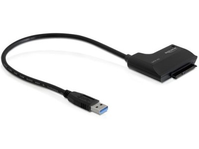 Adapter USB 3.0-&gt;SATA 22PIN 6Gb/S + zasilanie