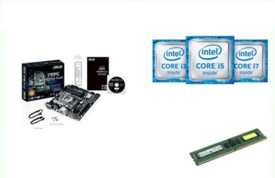 Intel i7-7700+ASUS PRIME H270M-PLUS+16GB DDR4-2400