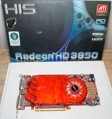 HIS Radeon 3850 256MB (niesprawna)