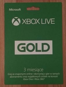 Klucz 3 miesiące Xbox Live
