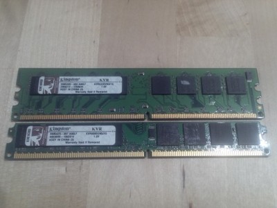 KINGSTON DDR2 2GB i 1GB