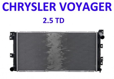 Chłodnica Wody Chrysler Voyager 2.5 Td 96-00 Nowa - 6580441773 - Oficjalne Archiwum Allegro