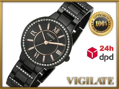 Zegarek damski Fossil ES3610 czarny bransoleta