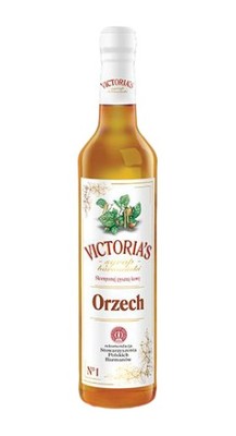 Syrop Barmański Victoria's 490 ml Orzech