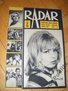 RADAR MIESIĘCZNIK PRACY TWÓRCZEJ 3 / 1968