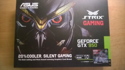 Karta graficzna ASUS GeForce GTX950 2GB DDR5 STRiX
