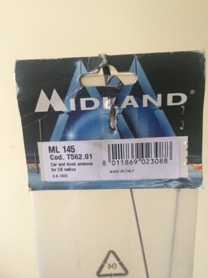 Antena CB Midland ML 145 nowa