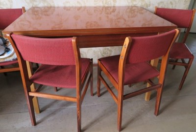stoł i 6 krzeseł