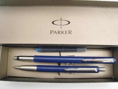 Parker  Vector Pióro+Długopis niebieski