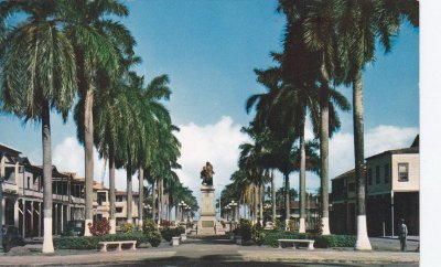 PANAMA - COLON - STATEK M/S WESTERPLATTE 1974-75