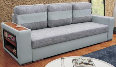 Kanapa sofa z półką różne kolory DOSTAWA GRATIS - 6072484511 - oficjalne  archiwum Allegro