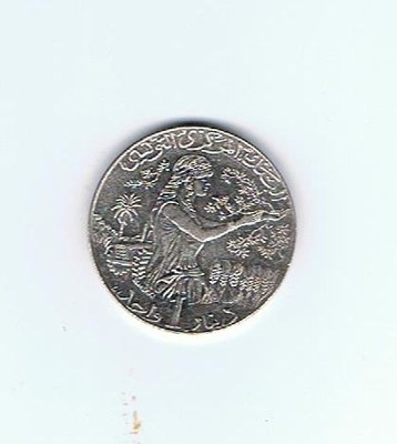Tunezja 1 dinar