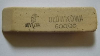 Gumka Myszka PRL jak nowa z epoki szkoła ołówek - 6341913873 - oficjalne  archiwum Allegro