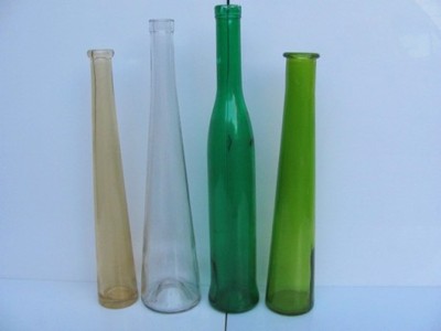 Butelka butelki flakon wazon - 4 sztuki